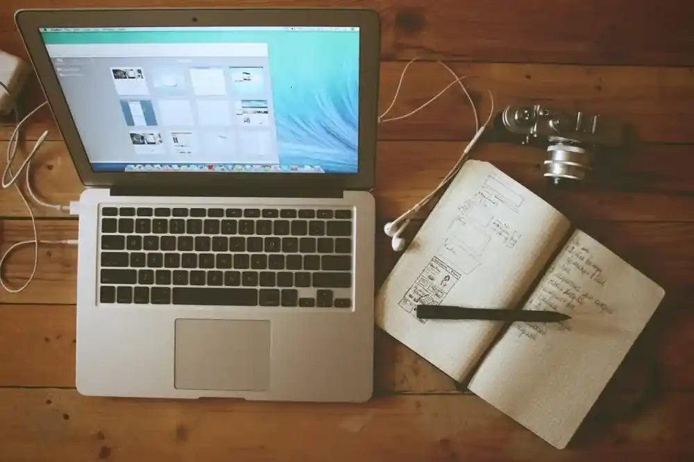 Trainingsansicht Laptop
