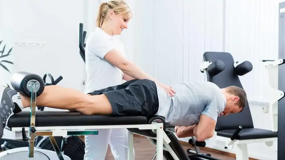 Übung für Reha Sport